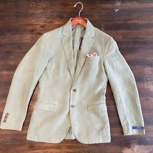 Polo Ralph Lauren Green Linen Blazer (Men’s Small)